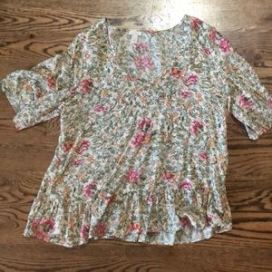 Floral blouse